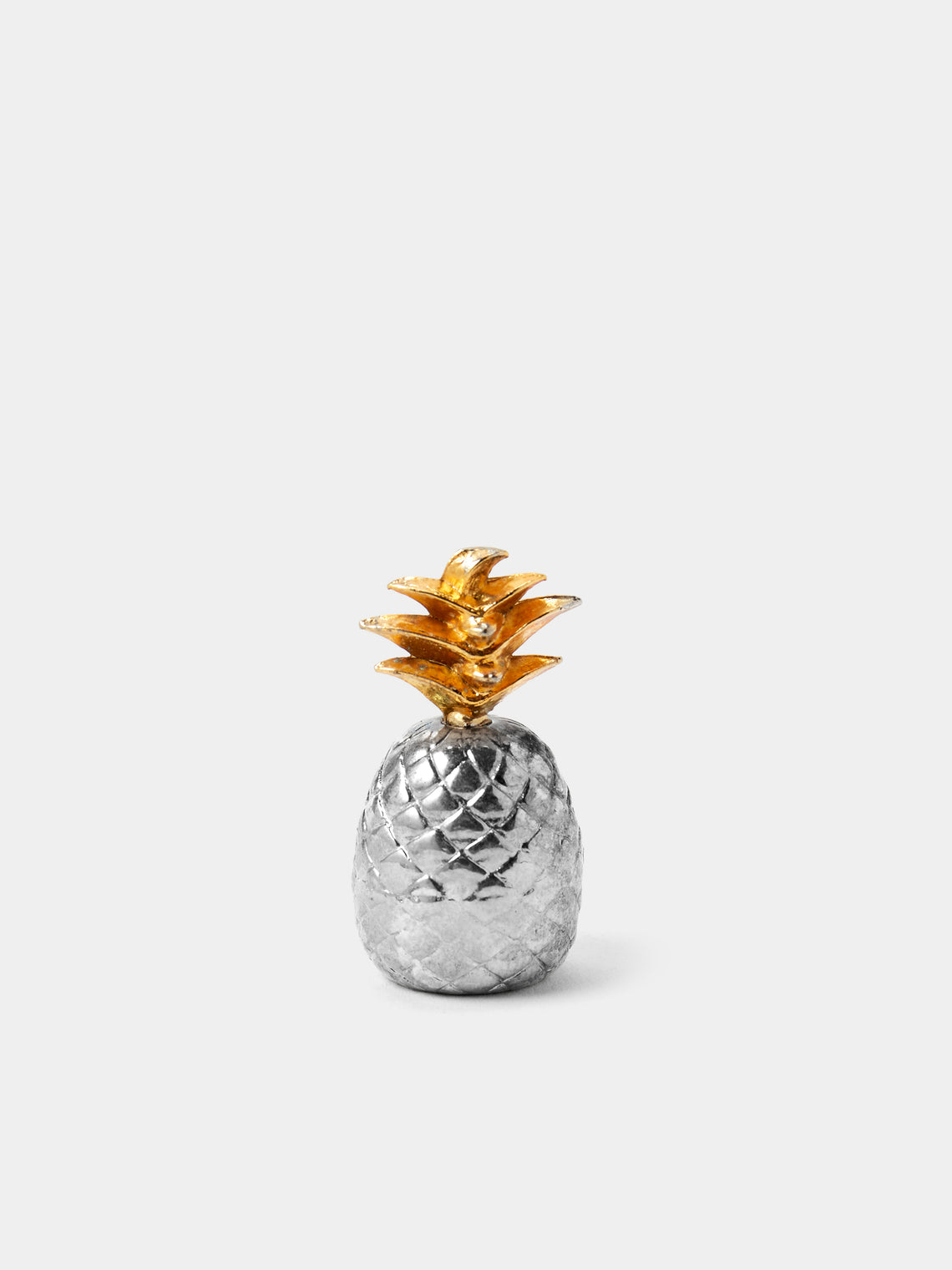 Antique and Vintage - Mid-Century Pineapples Silver-Plated Knife Rests (Set of 6) - Silver - ABASK - 