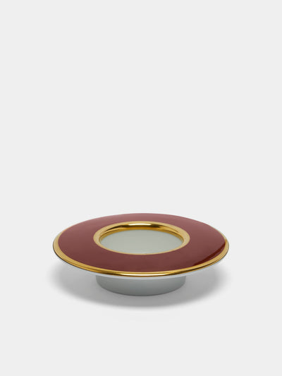 Augarten - Hand-Painted Porcelain Tealight Holders (Set of 2) -  - ABASK - 