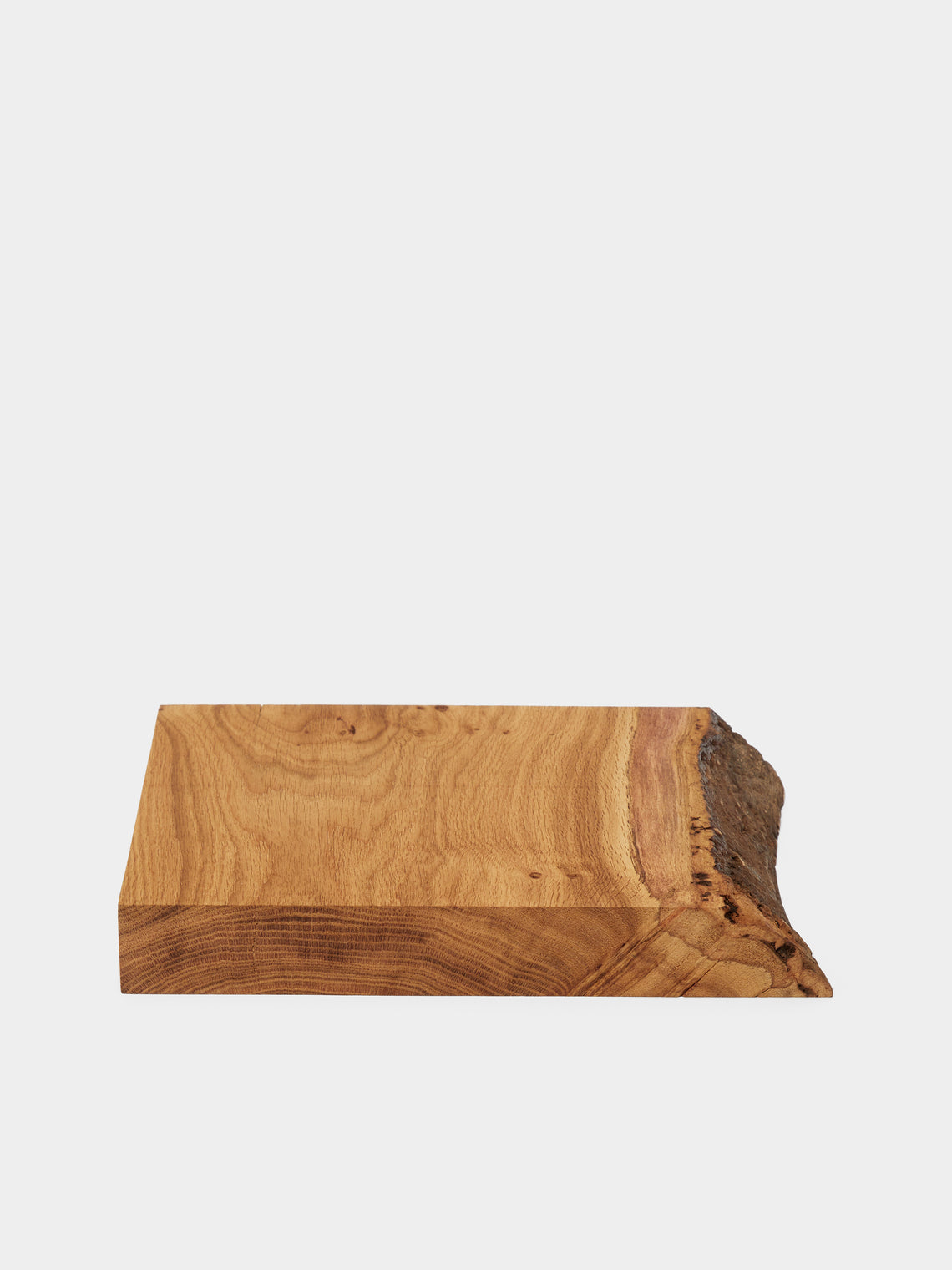 Woodworks by Ted Todd - Antique Live Edge Oak Chopping Board -  - ABASK