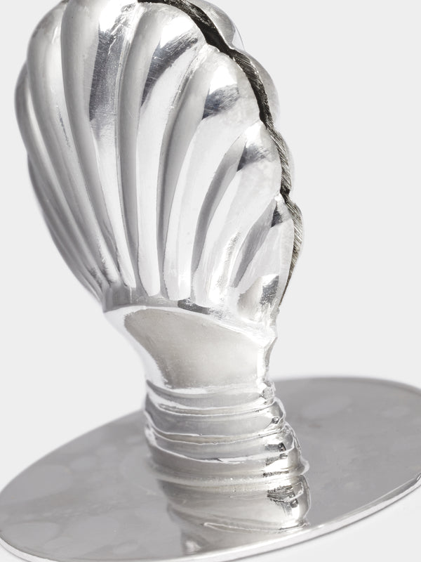 Jarosinski & Vaugoin - Shell Sterling Silver Place Card Holders (Set of 6) -  - ABASK
