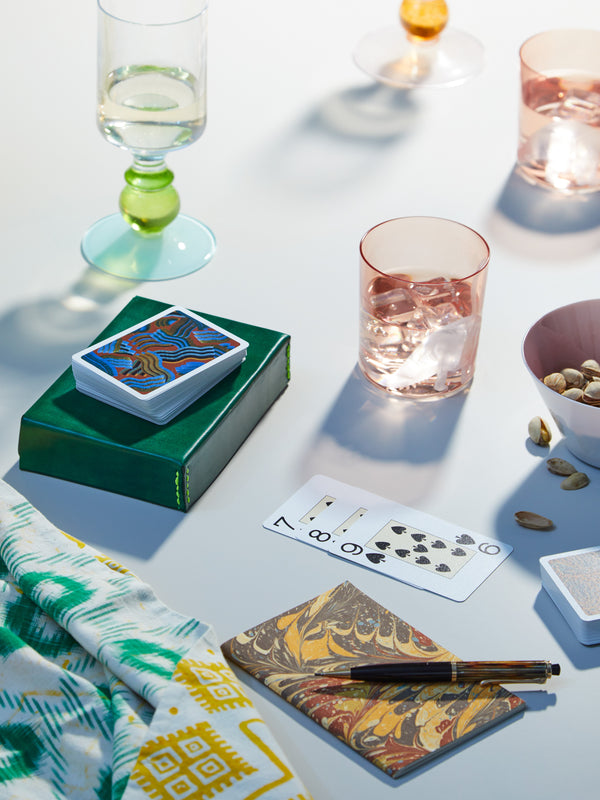 Nick Plant - Leather Playing Cards Set -  - ABASK