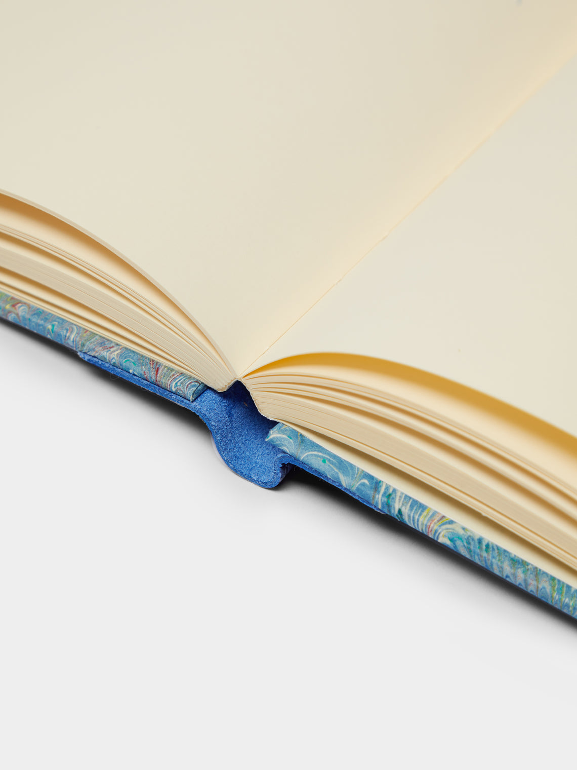 Hand-Marbled Leather Bound Notebook