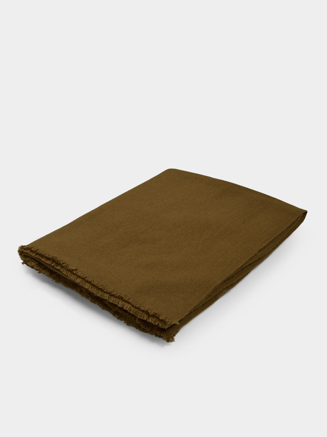 Denis Colomb - Men's Cashmere Travel Blanket (78.5in/2m) - Brown - ABASK