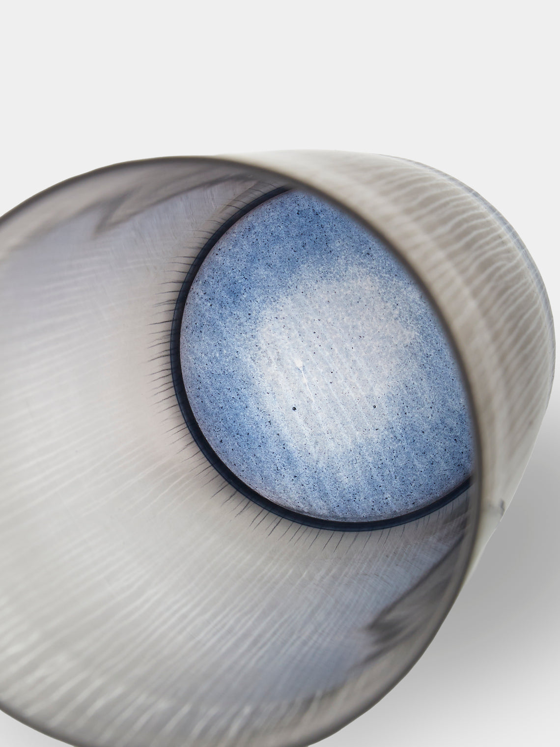 Takeyoshi Mitsui - Silence Hand-Blown Glass Highballs (Set of 2) - Gray - ABASK