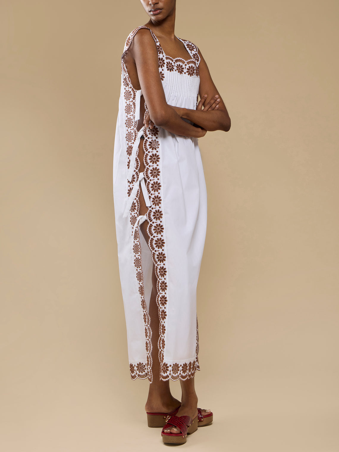 Fiocchini Cotton Long Dress
