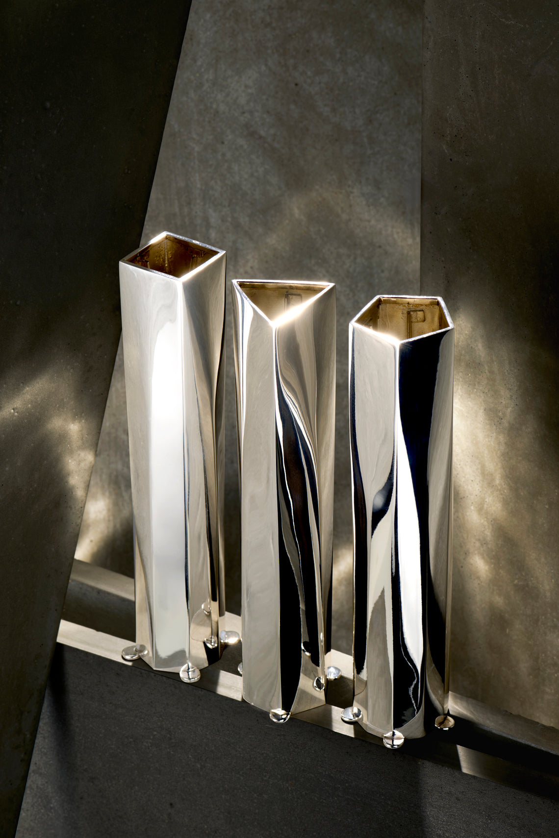 San Lorenzo - 2010 Tobia Scarpa Sterling Silver Candlestick - Silver - ABASK