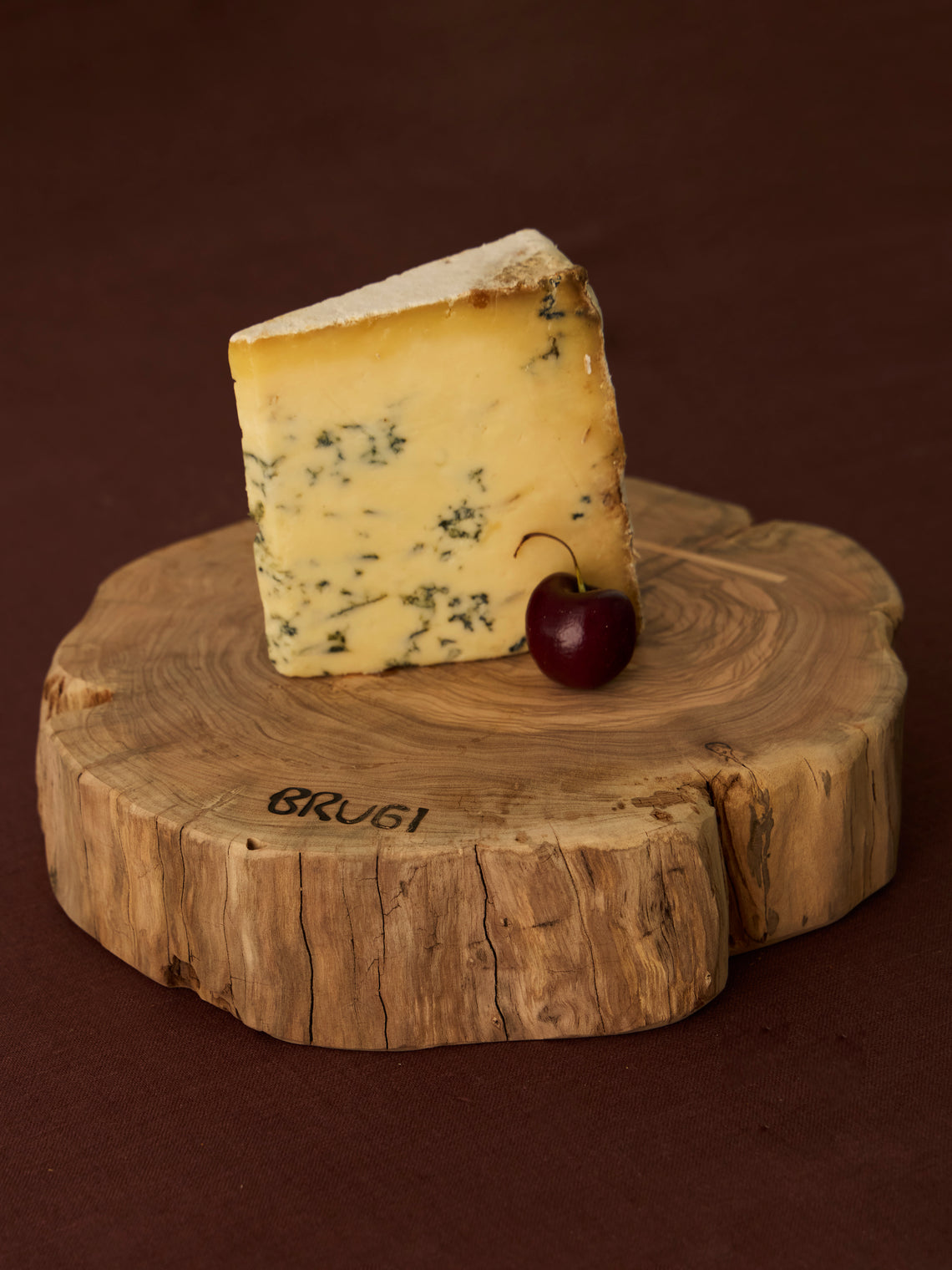 Art Brugi - Hand-Carved Olivewood Cheese Board - Brown - ABASK