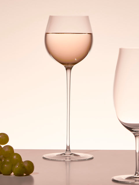 Lobmeyr - Ballerina Hand-Blown Crystal White Wine Glass II - Clear - ABASK