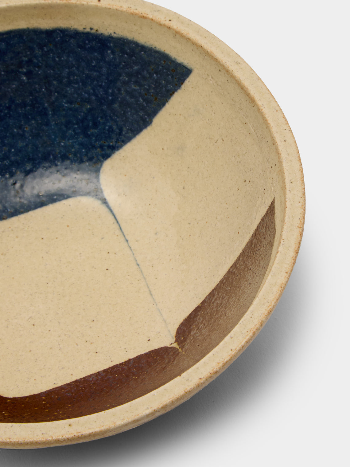 Makidani-gama - No. 2 Nerikomi Ceramic Large Bowls (Set of 6) - Multiple - ABASK