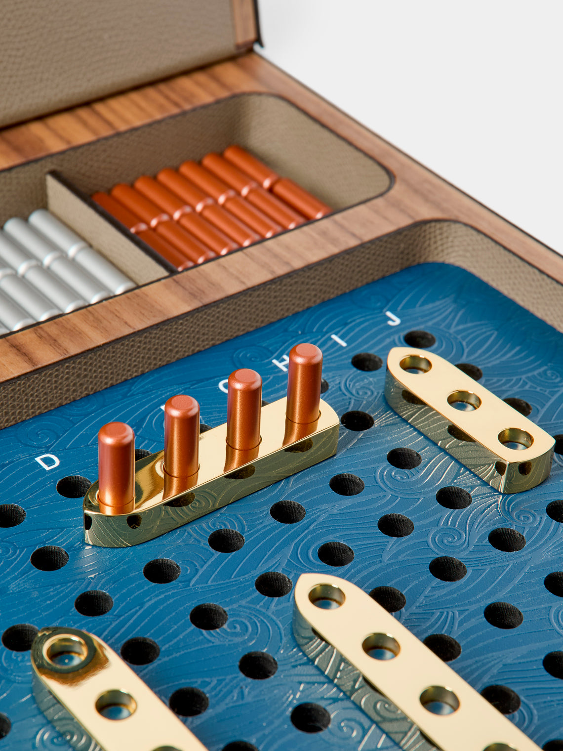 Pinetti - Leather Battleship Set - Brown - ABASK