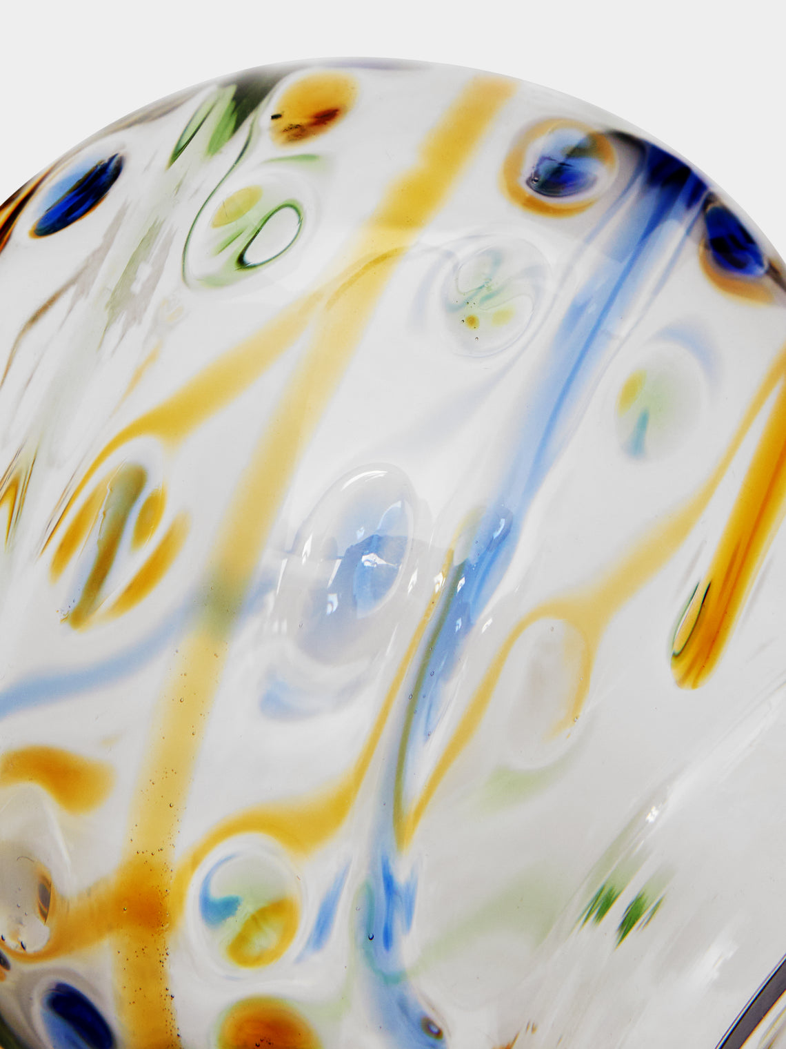 Malaika - Trellis Hand-Blown Glass Bud Vase -  - ABASK
