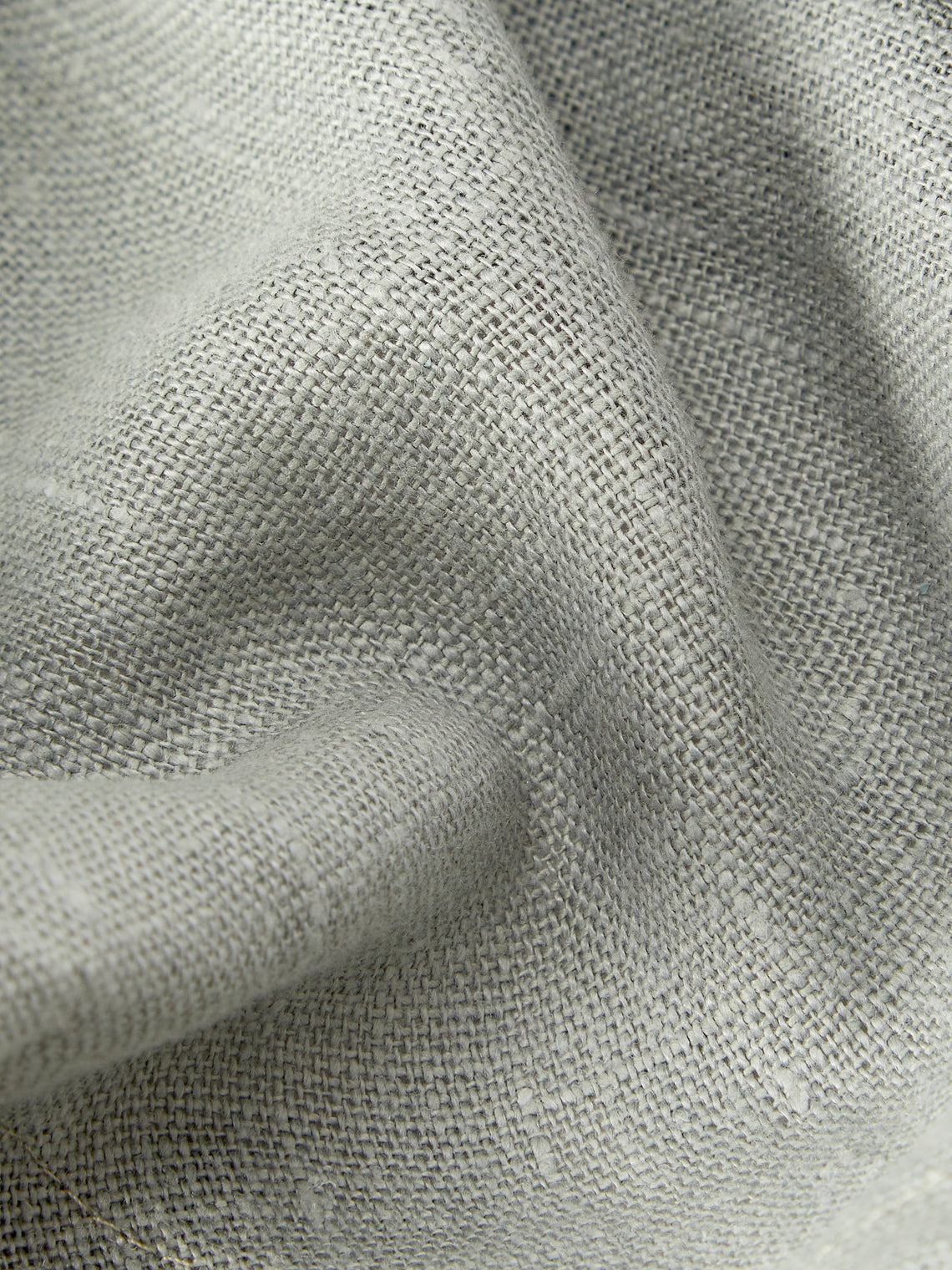 Volga Linen - Linen Round Tablecloth (110in/2.8m) - Blue - ABASK