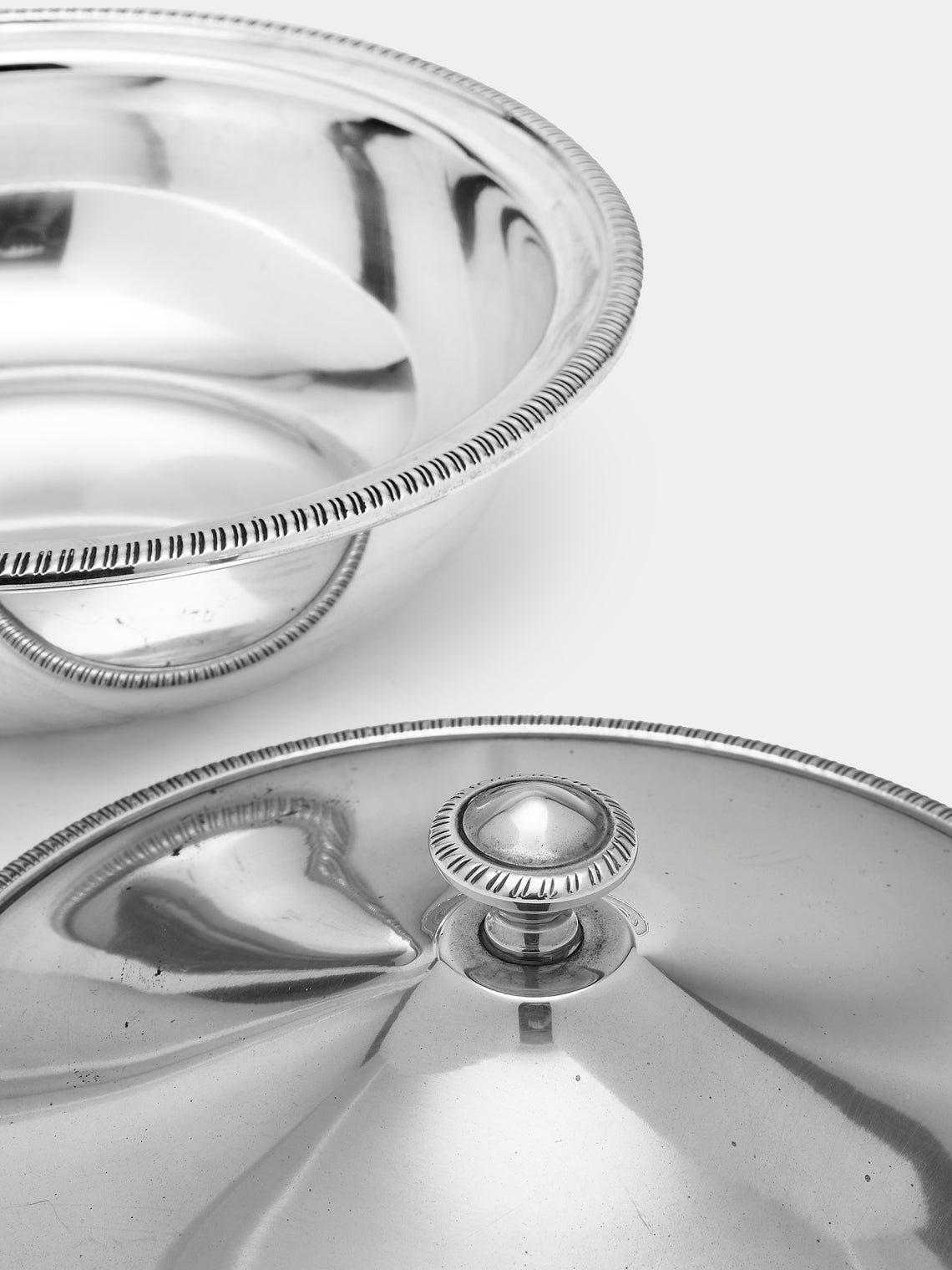 Antique and Vintage - 1950s Solid Silver Bon Bon Dish - Silver - ABASK