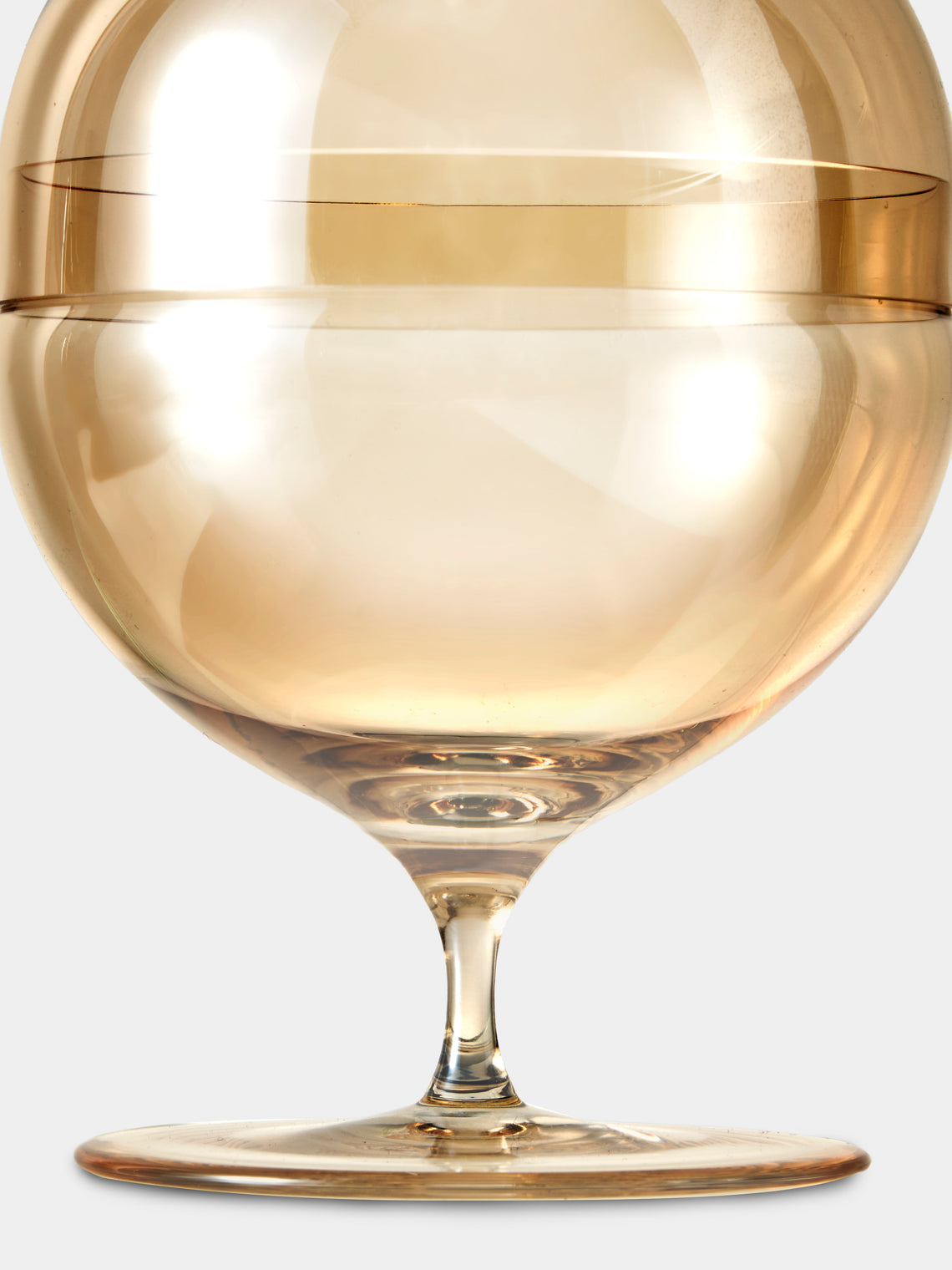 Lobmeyr - Hand-Blown Crystal Candy Dish III - Gold - ABASK