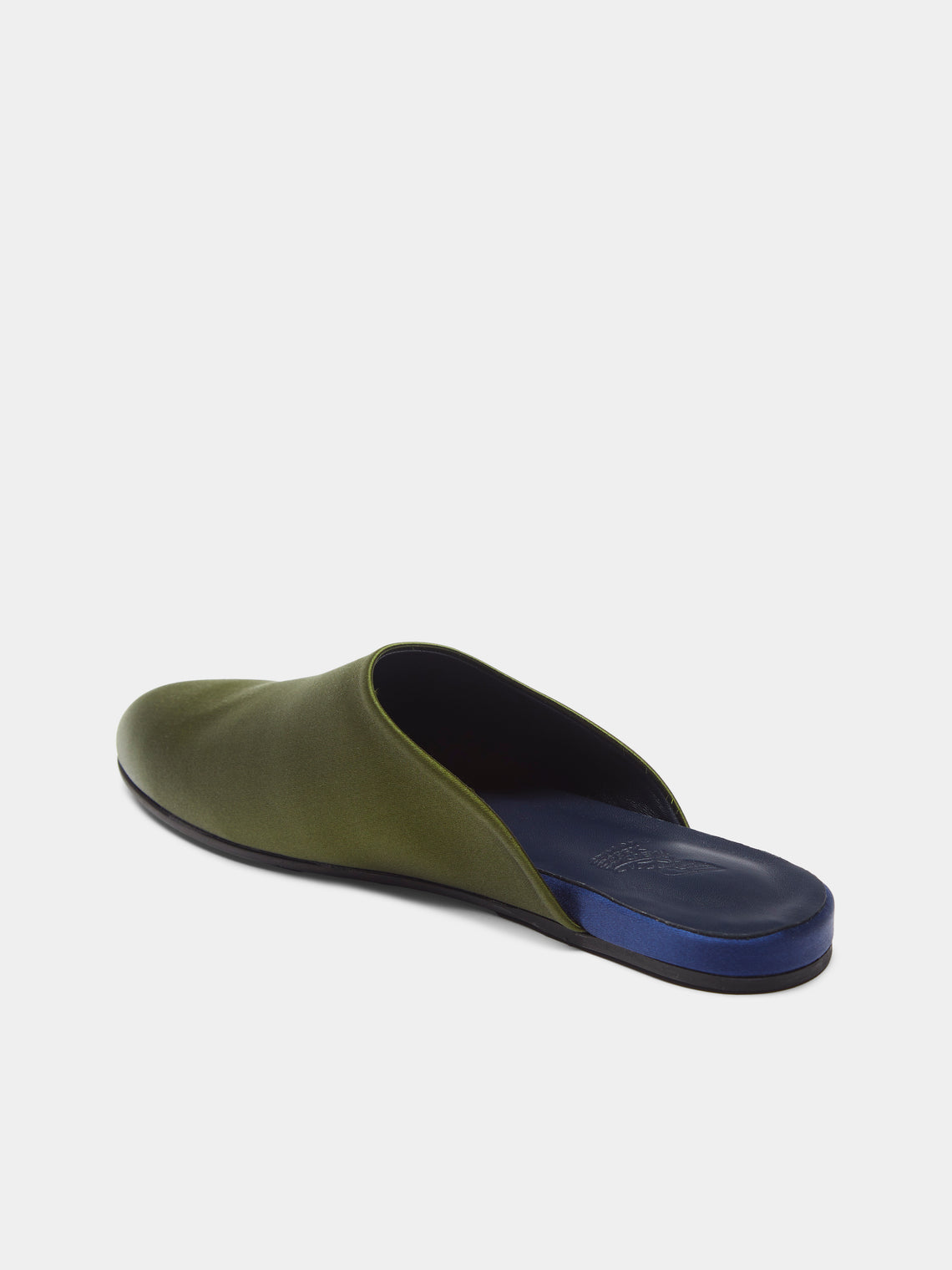 Ancient Greek Sandals - Satin Slippers | Size: 40 - Khaki - ABASK