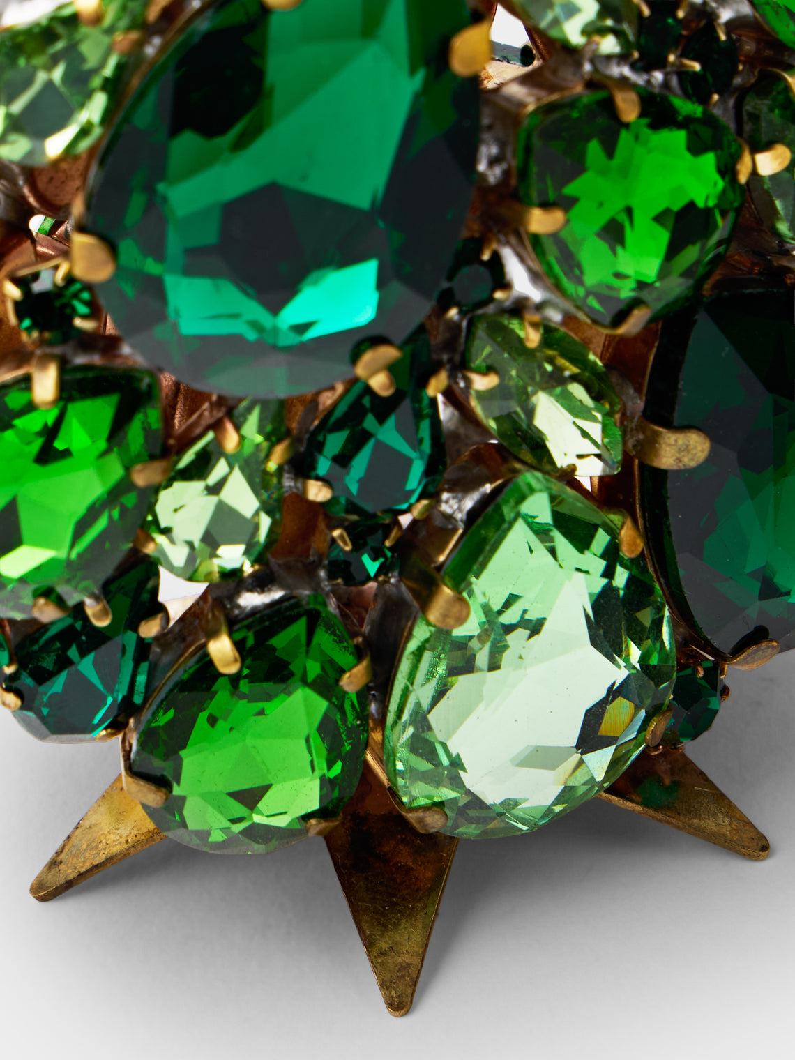 ABASK Decorations - 3D Gleam Czech Crystal Tree - Green - ABASK
