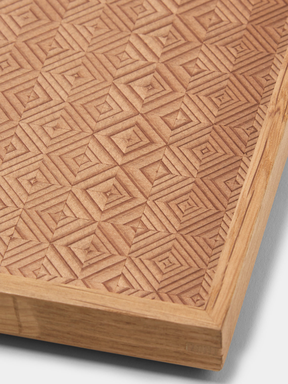 Mori Kougei - Japanese Cedar Tray (8in/21cm) - Brown - ABASK