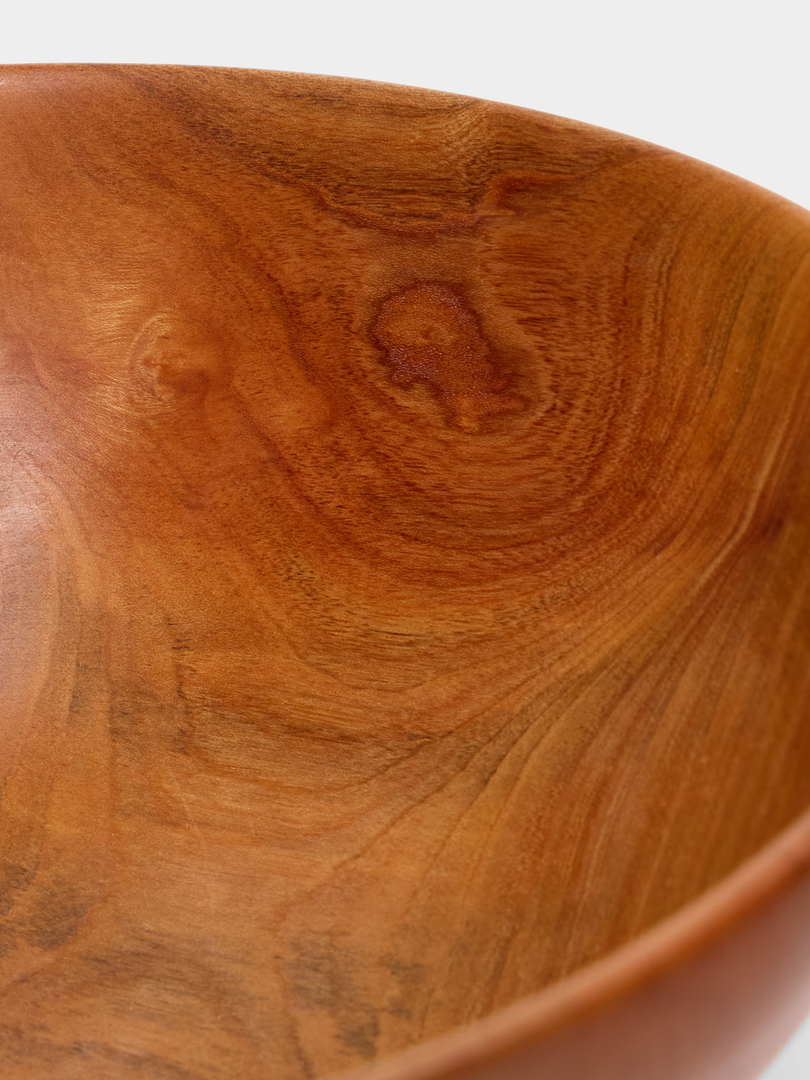 Thursday Furniture - Hand-Turned Cherry Footed Bowl - Brown - ABASK
