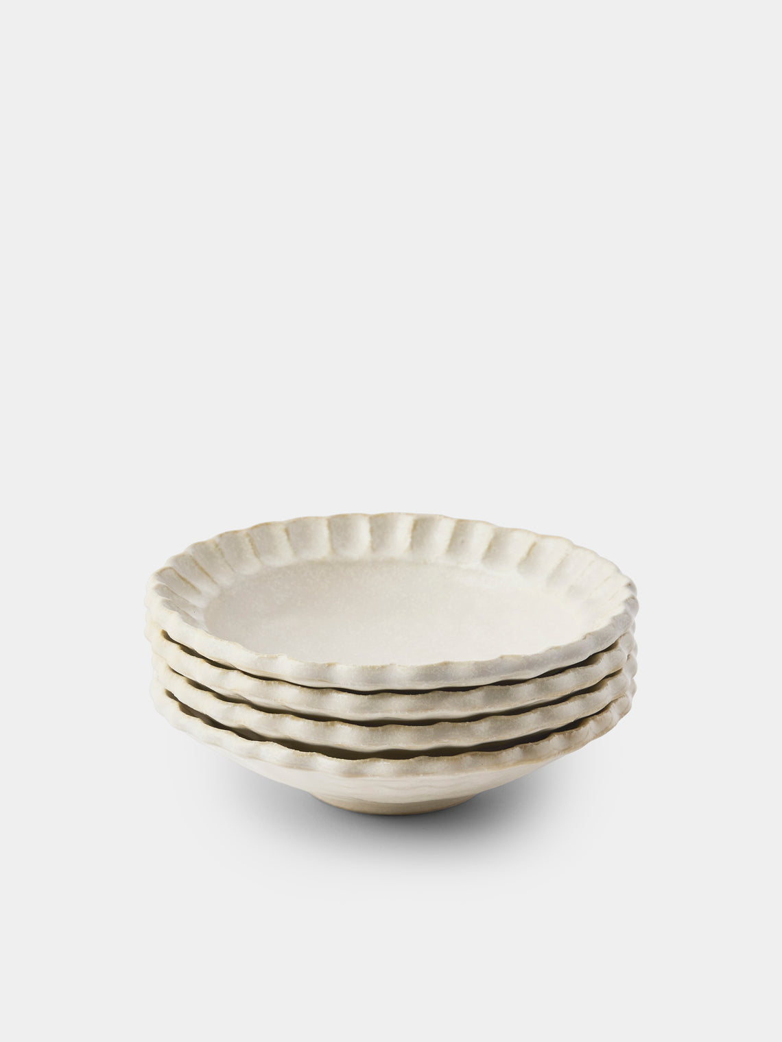 Kaneko Kohyo - Coco Ceramic Small Bowls (Set of 4) - White - ABASK