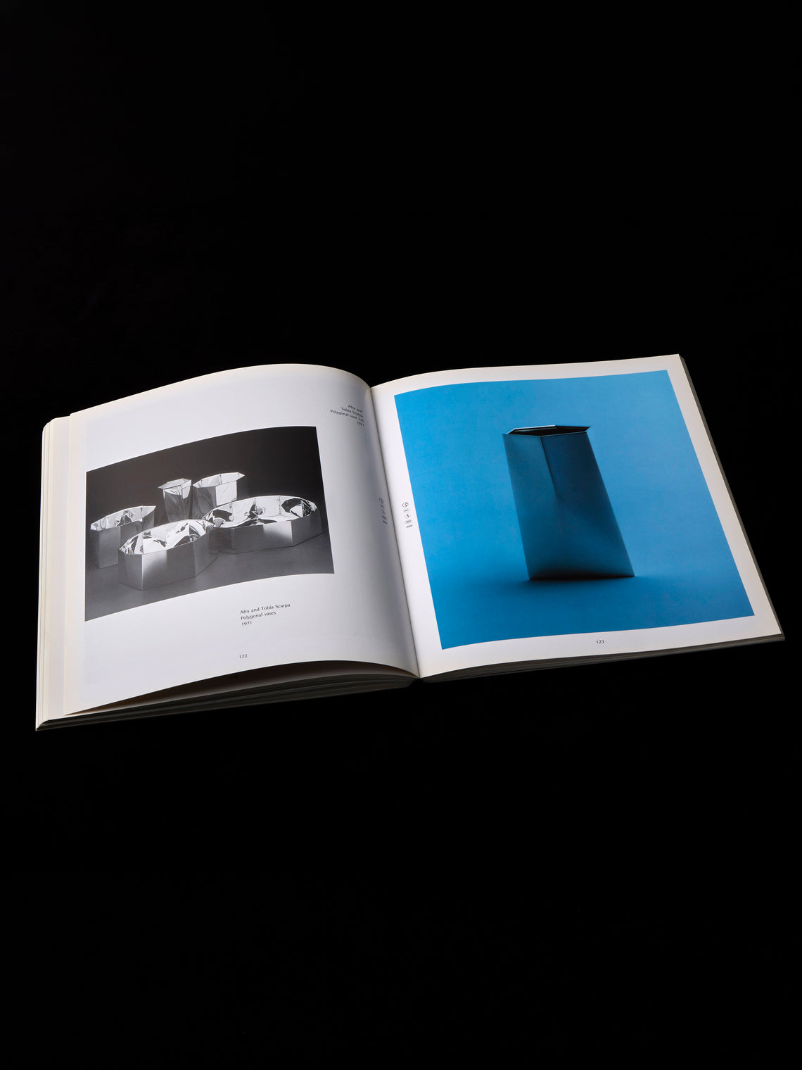 San Lorenzo - 1971 Afra and Tobia Scarpa Polygonal Sterling Silver Vase (4in/10cm) - Silver - ABASK