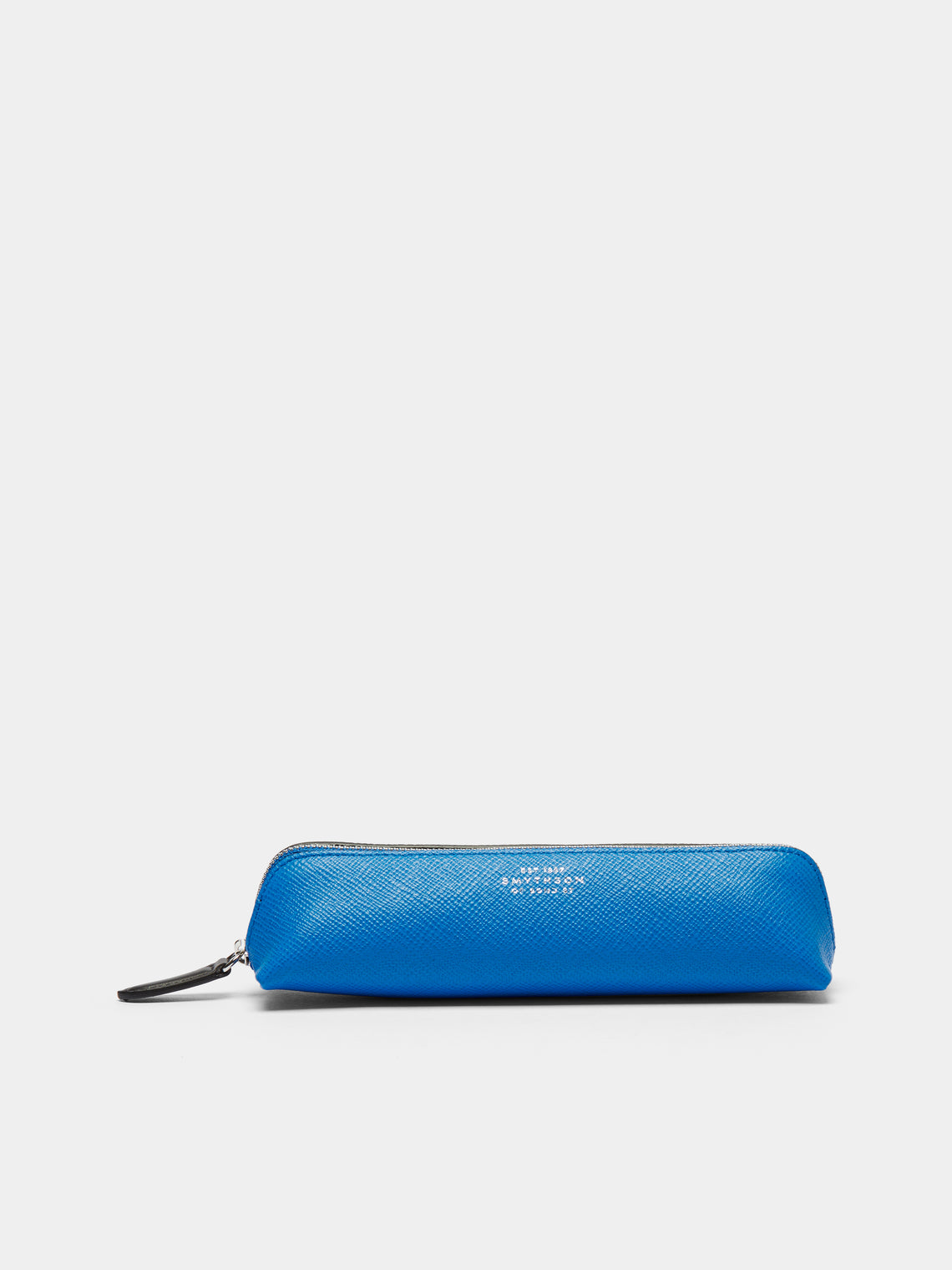 Smythson - Panama Leather Pencil Case - Blue - ABASK