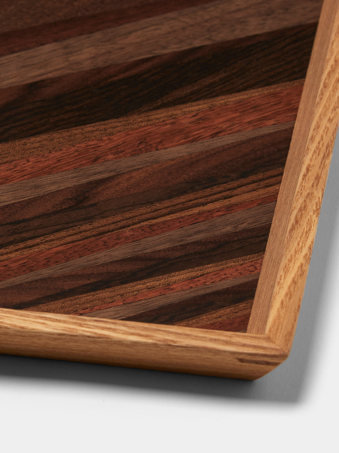 Mori Kougei - Poke Wood Square Tray (10.5in/26.5cm) - Multiple - ABASK