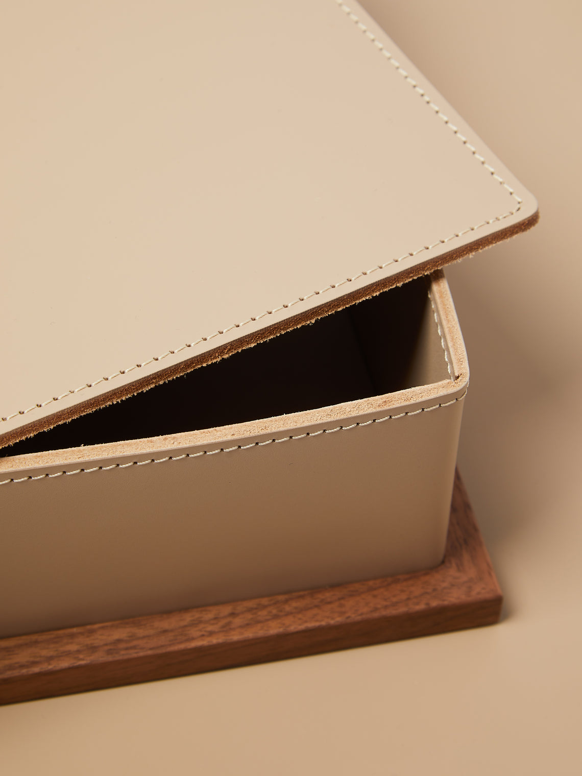 Rabitti 1969 - Pienza Leather Desk Set - Gray - ABASK