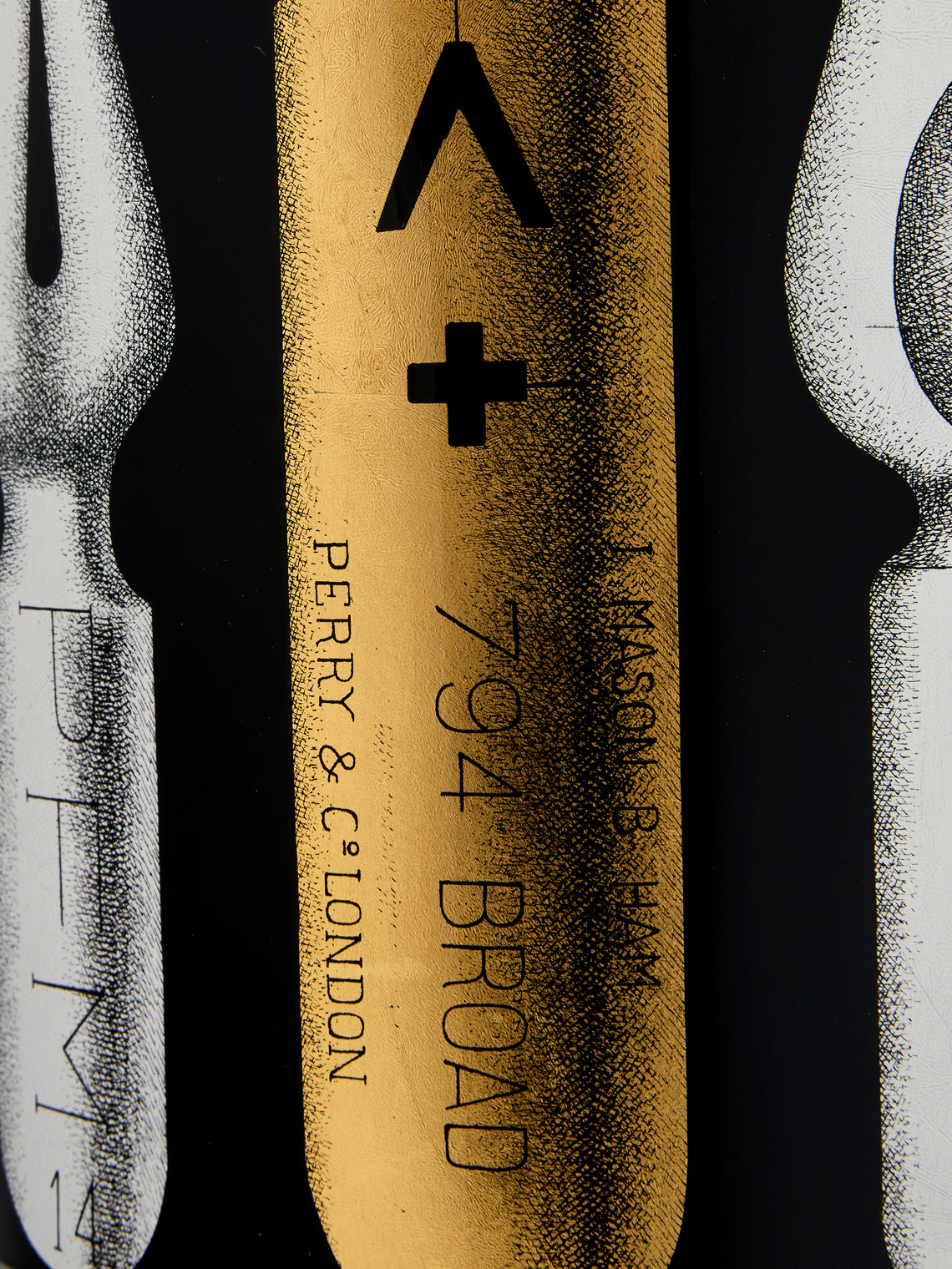 Fornasetti - Pennini Wood Wastepaper Bin - Black - ABASK