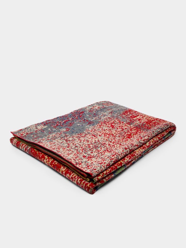 Saved NY - Red Queen Cashmere King-Size Bedspread -  - ABASK
