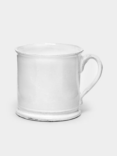 Astier de Villatte - Colbert Hand-Glazed Ceramic Large Mug (Set of 2) - White - ABASK- 