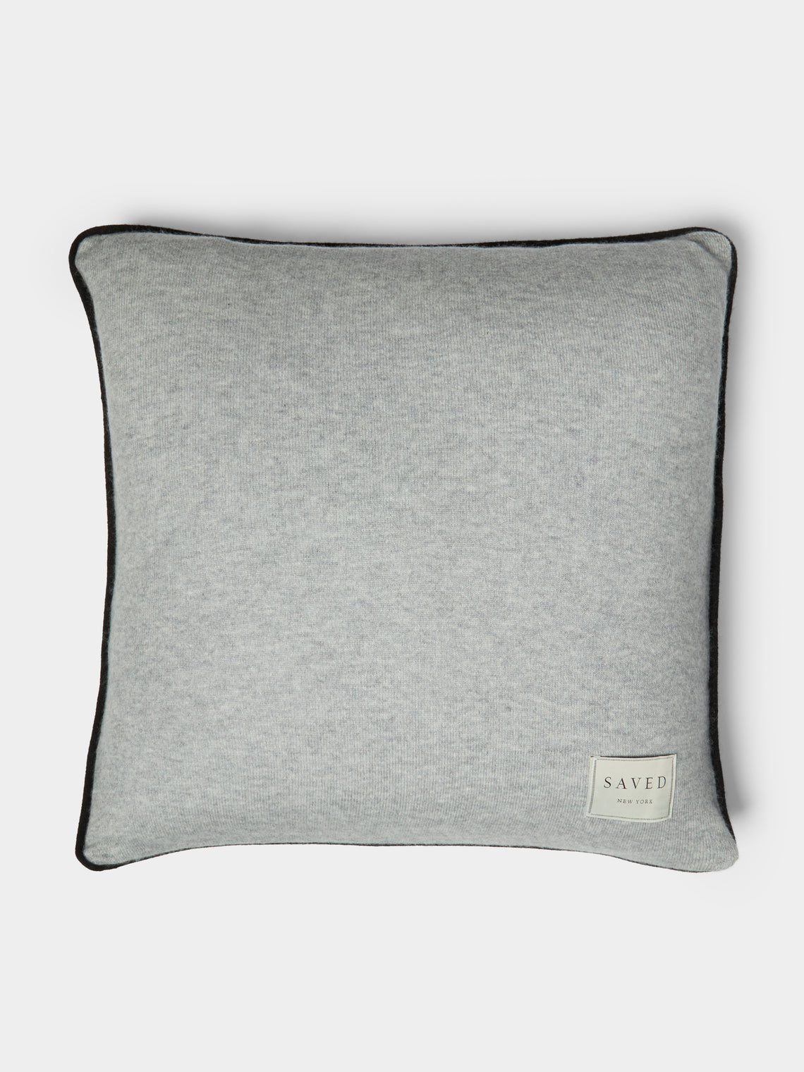 Saved NY - Fishing Cashmere Pillow (21.5in/55cm) - Blue - ABASK
