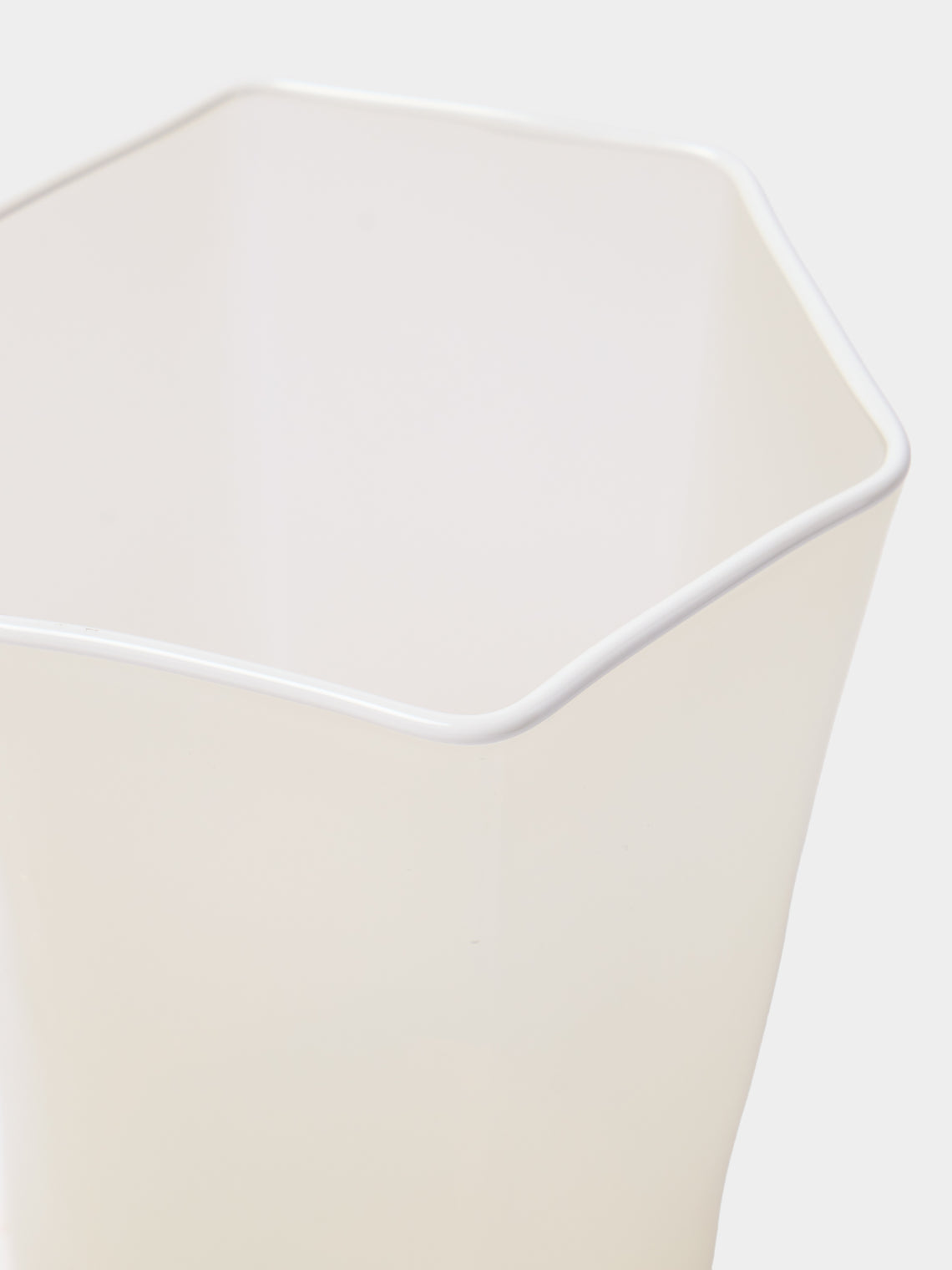 Cosima Swayze - Hex Hand-Blown Glass Tumbler - Yellow - ABASK