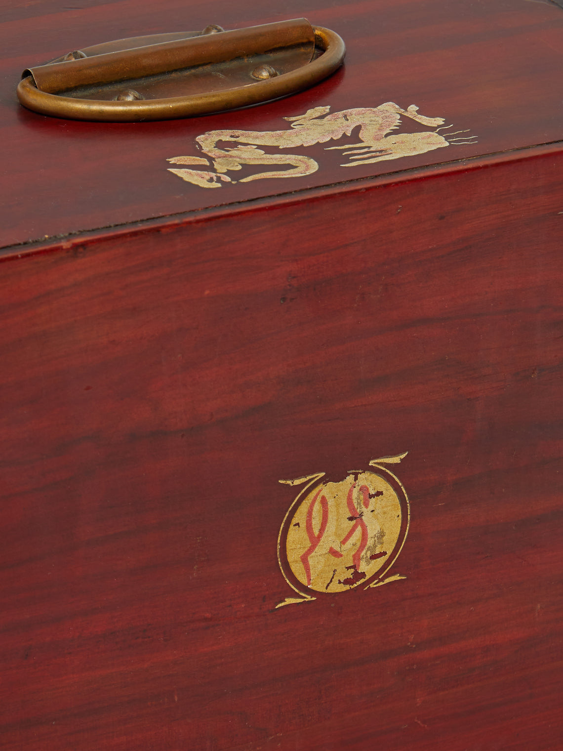 Antique and Vintage - 1924 Chinese Dragon Wood Mahjong Set -  - ABASK