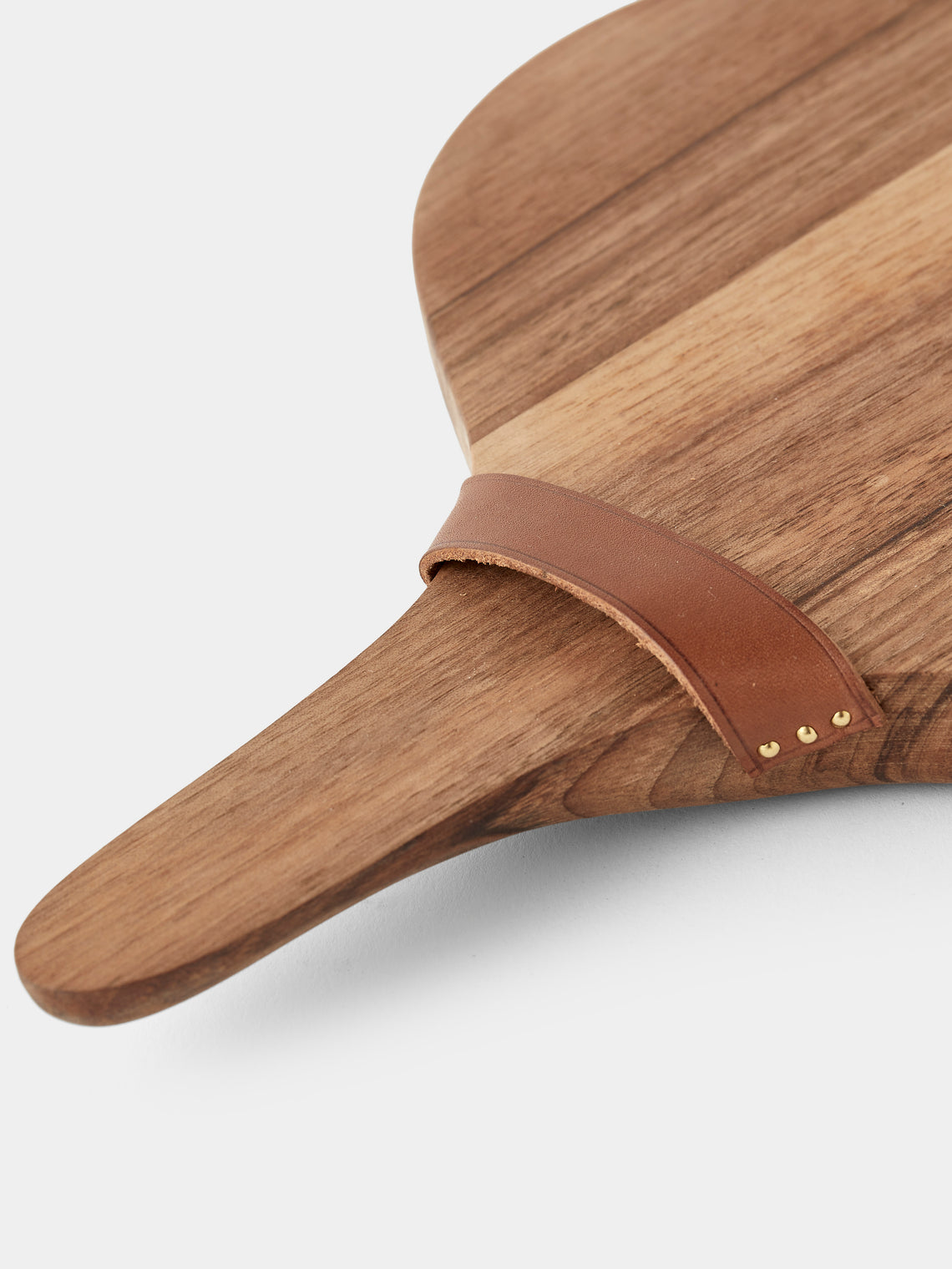 Carl Auböck - Walnut Cheese Board with Knife (12in/31cm) - Brown - ABASK