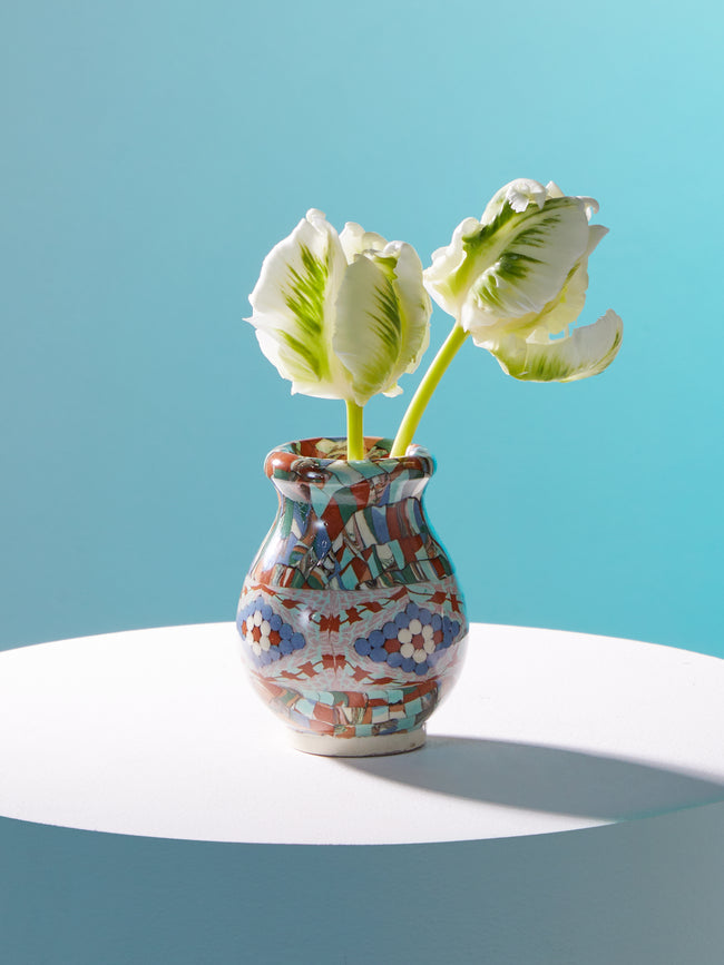 Antique and Vintage - 1950s Jean Gerbino Vallauris Ceramic Vase -  - ABASK