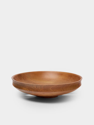 Thursday Furniture - Hand-Turned Cherry Bowl - Brown - ABASK - 