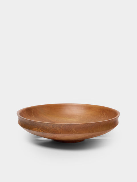 Thursday Furniture - Hand-Turned Cherry Bowl - Brown - ABASK - 