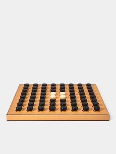 Pinetti - Leather Reversi Set - Beige - ABASK - 
