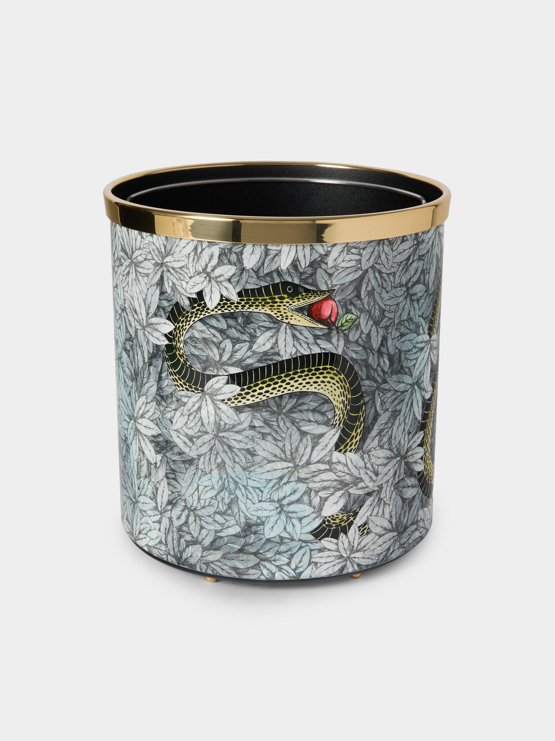 Fornasetti - Peccato Orginale Iron Wastepaper Bin - Multiple - ABASK - 