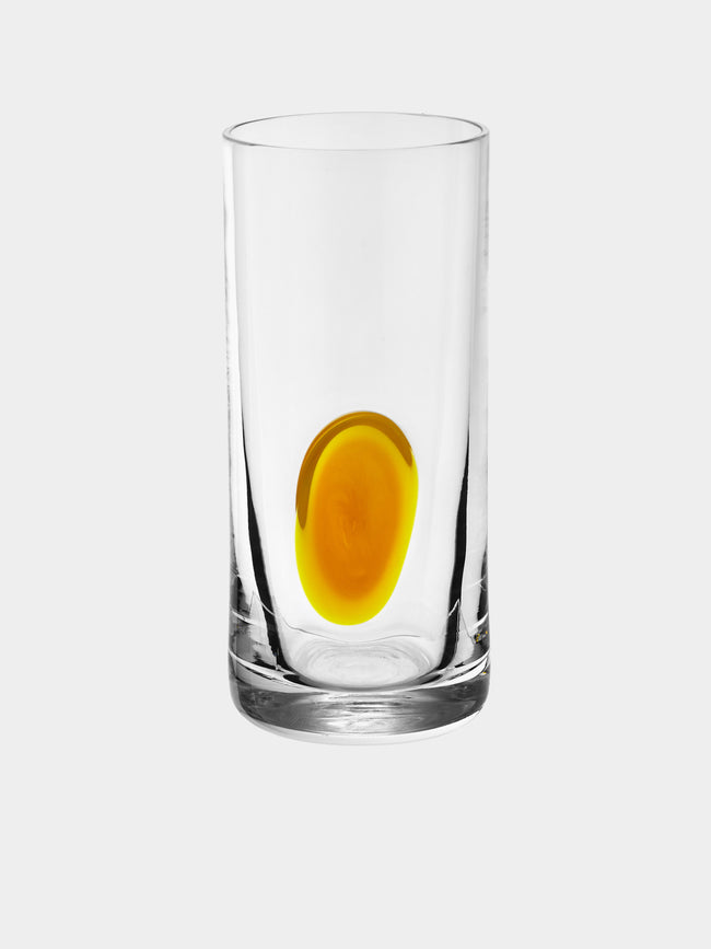 NasonMoretti - Archive Revival 1958 Hand-Blown Murano Cordial Glasses (Set of 2) - Yellow - ABASK - 