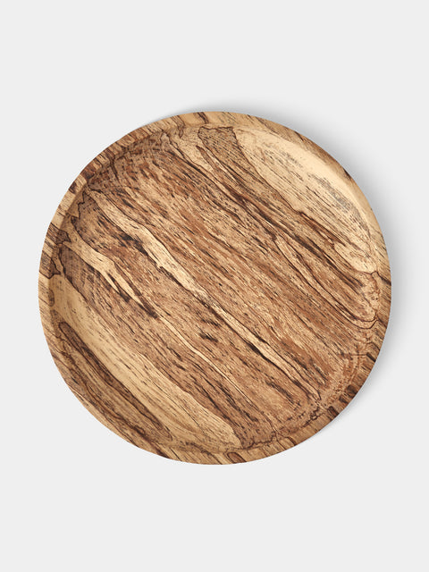 Bird & Branch - Fairlight Spalted Beech Wood Extra Large Platter - Natural - ABASK - 