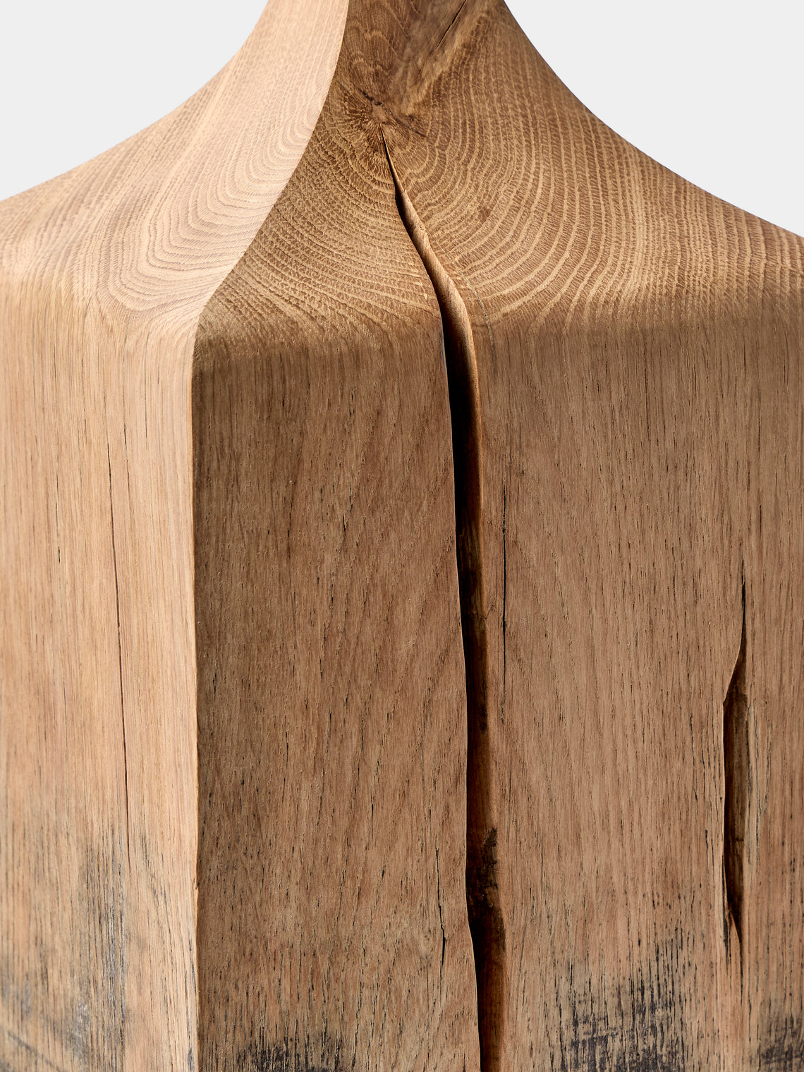 Jamie Gaunt Designs - No. 8 Block Natural Oak Table Lamp - Natural - ABASK