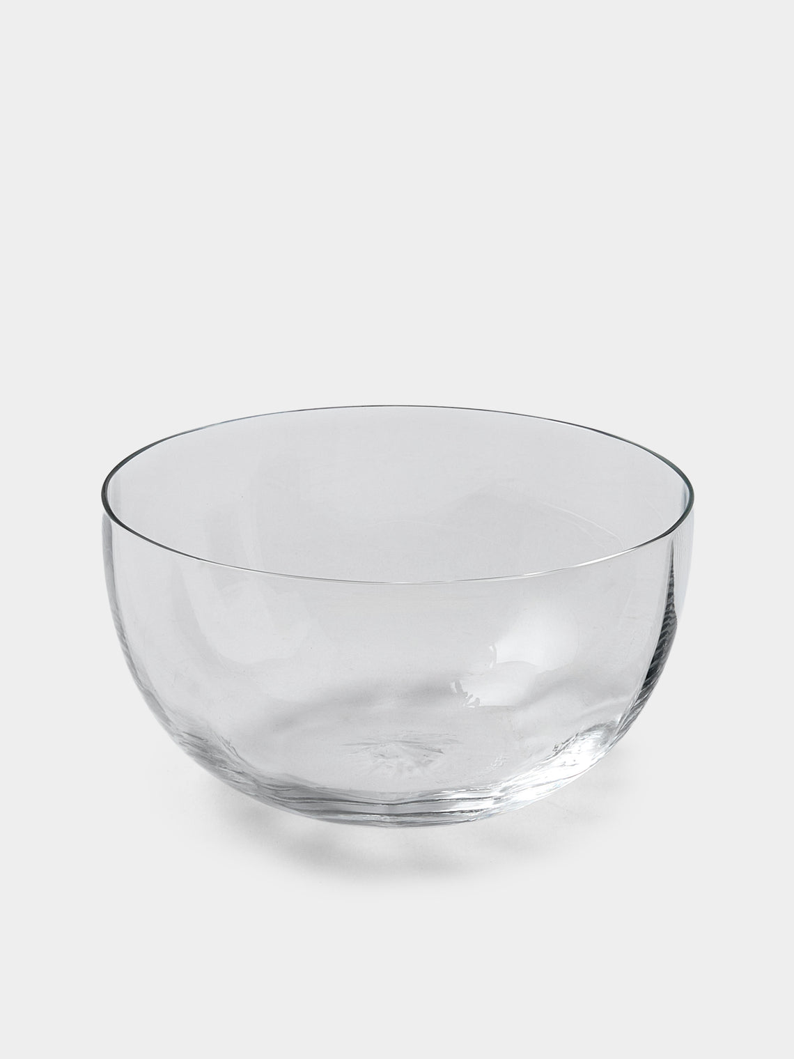 NasonMoretti - | Set of 6 | Idra Hand-Blown Murano Glass Dessert Bowls - Clear - ABASK