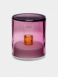Green Wolf Lighting - Ametista I Hand-Blown Murano Glass Portable Table Light - Purple - ABASK - 