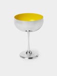 Jarosinski & Vaugoin - Silver-Plated and Burnt Lacquer Champagne Coupe - Silver - ABASK - 