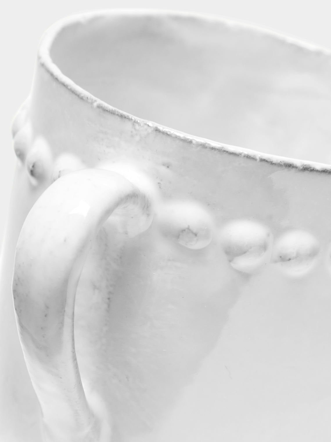 Astier de Villatte - Adélaïde Hand-Glazed Ceramic Coffee Cup (Set of 2) - White - ABASK