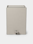Giobagnara - Groove Leather Pedal Bin - Light Gray - ABASK - 