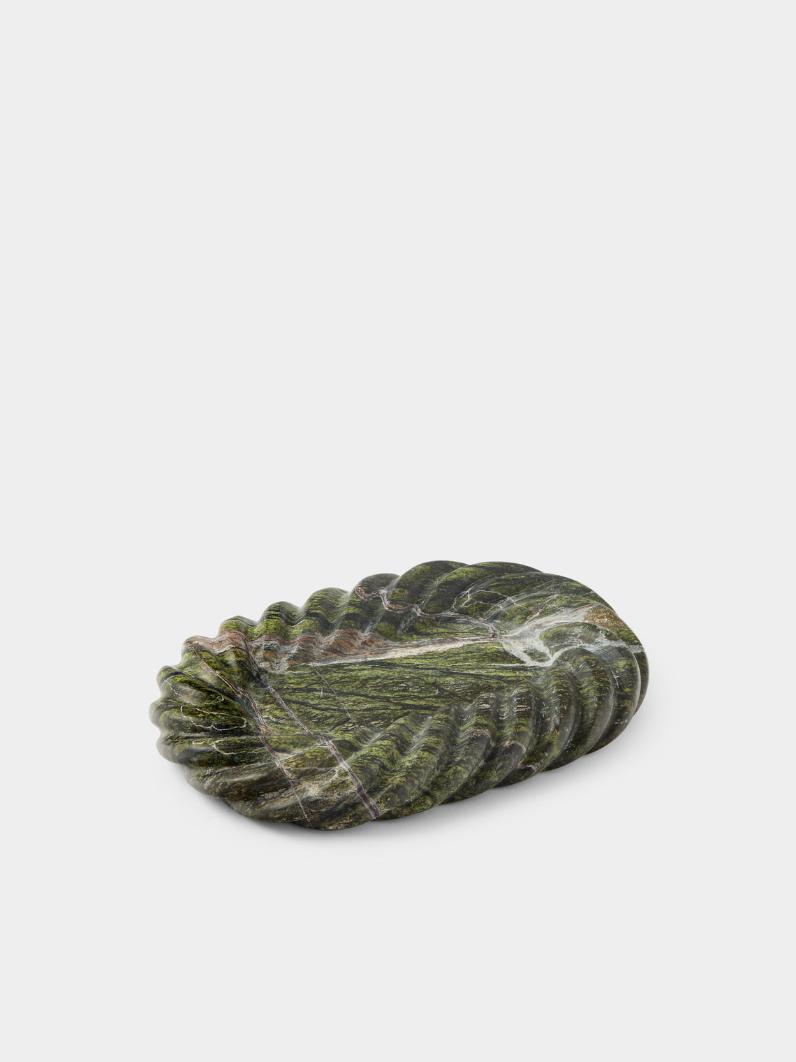 Anastasio Home - Hannah Catch Marble Dish - Green - ABASK
