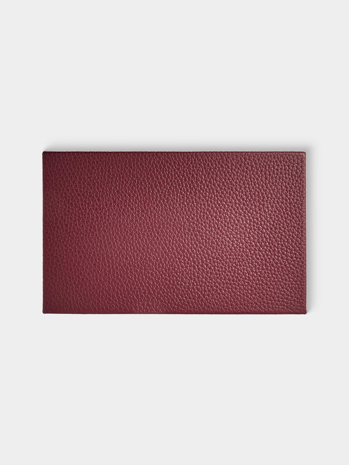 Belotier - Leather Playing Cards Box - Burgundy - ABASK
