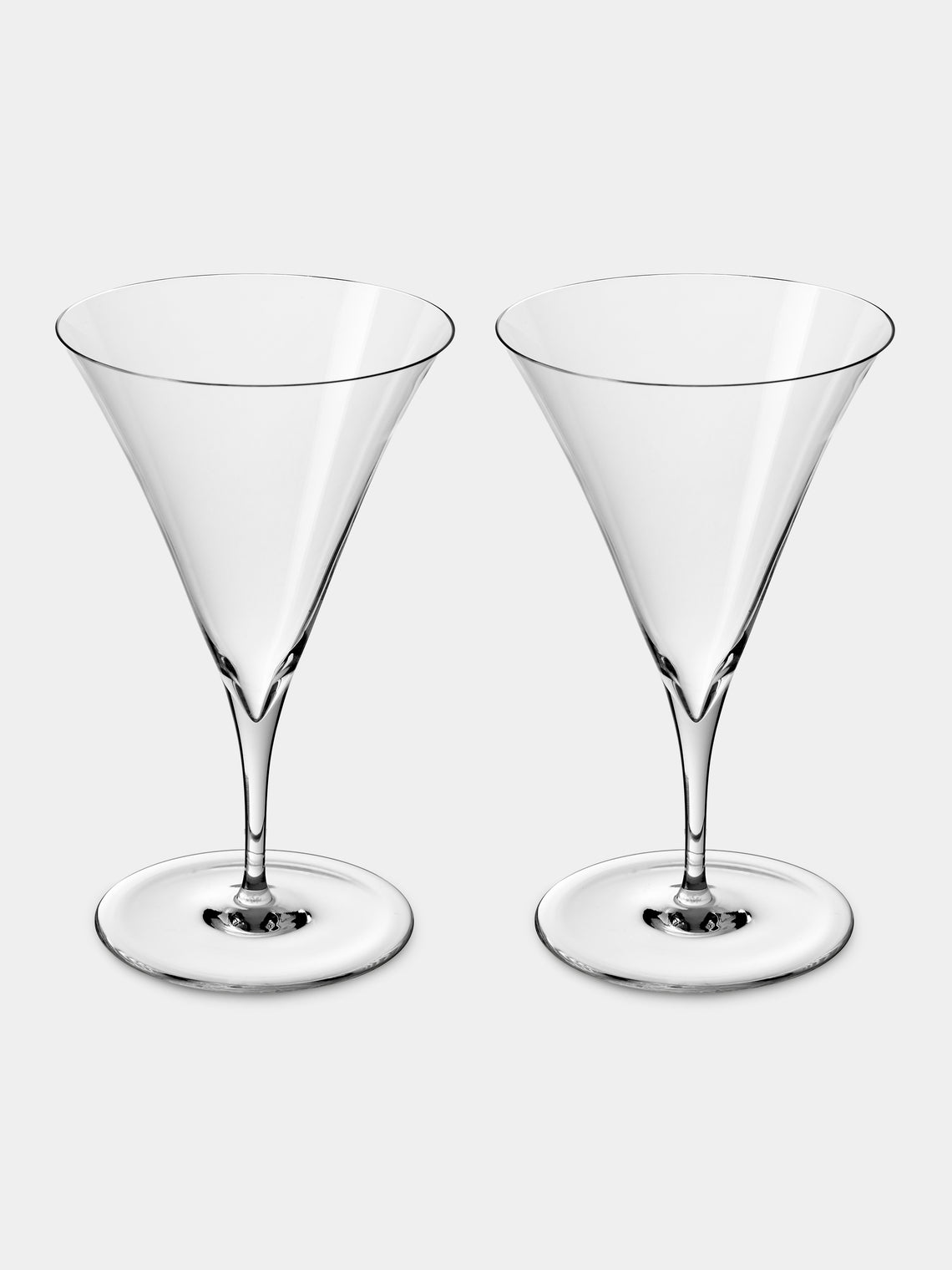 Lobmeyr - | Set of 2 | Ambassador Crystal Cocktail Glasses - Clear - ABASK - 